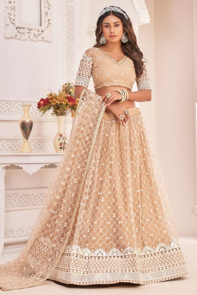 Traditional Indian lehenga for wedding and festive wear